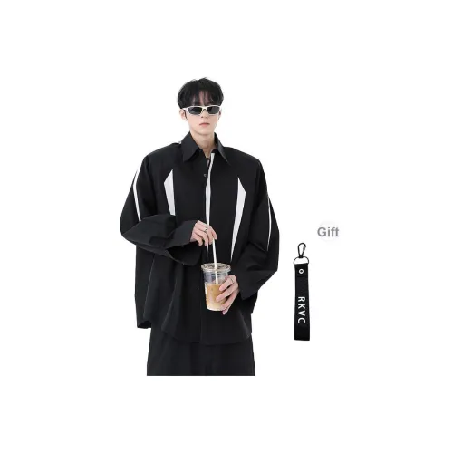 RKVC Черный + Giveaway Унисекс Рубашки