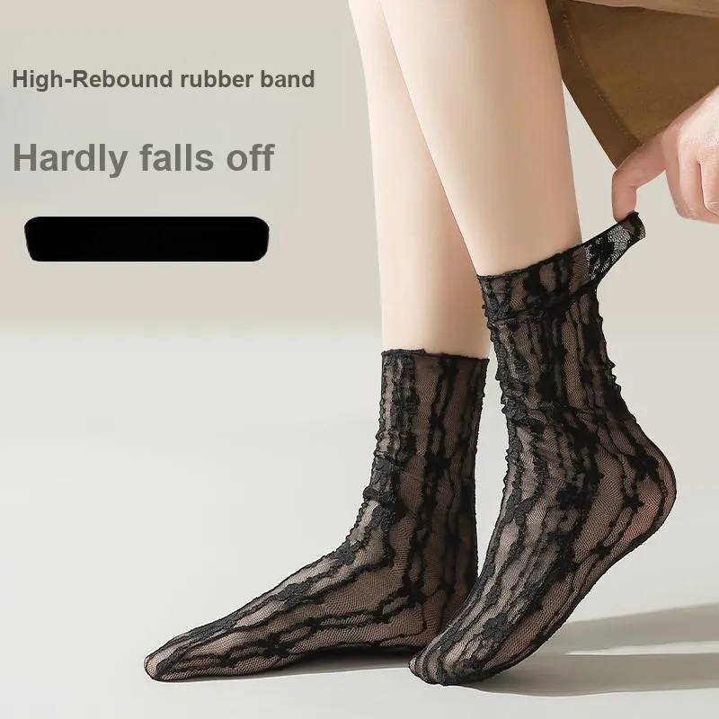 Lanza Women's Mid Calf Socks-4