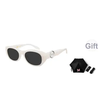 MUJOSH Astral Series Plate And Metal Oval Sun Protection Sunglasses With UV Protection Unisex