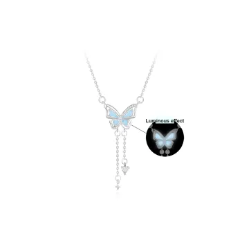 Love Link 999 Fine Silver Necklaces Women's