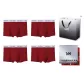 Box+Shopping Bag 4 Pack (Red+Red+Red+Red)