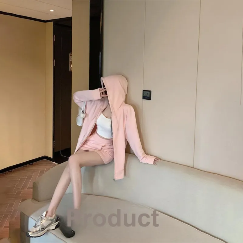 EIDOLON GRAIN Skirt Set Women's Pink-2