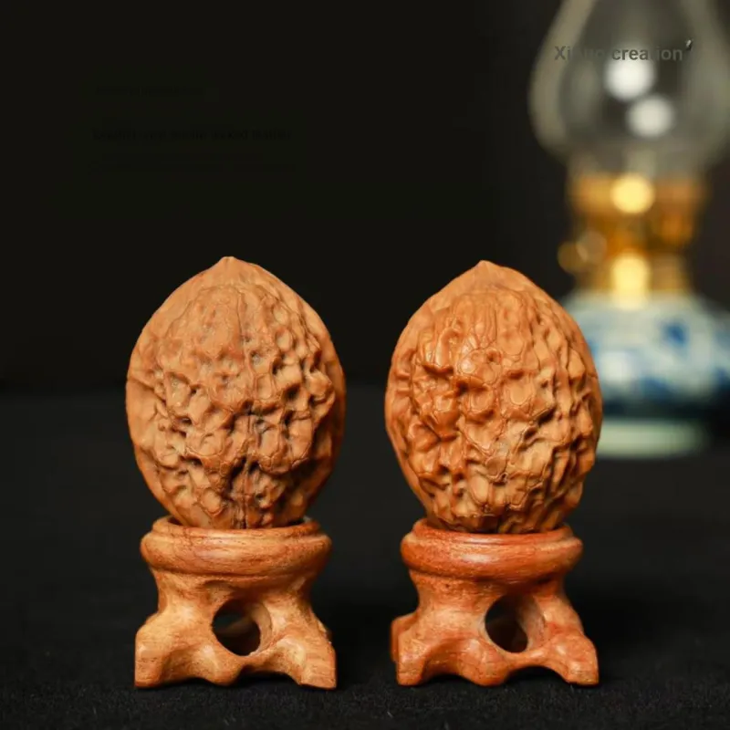 Xihe Core Creation Walnut Fine Handicraft Collectible Unisex-1