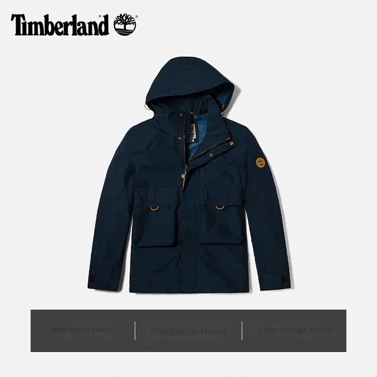 Timberland Windbreaker Jackets Men Dark Sapphire-7