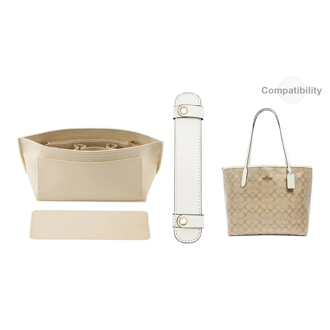 Lan Bao Fan Microfiber Bag Accessory Bag Insert Women's Multicolor