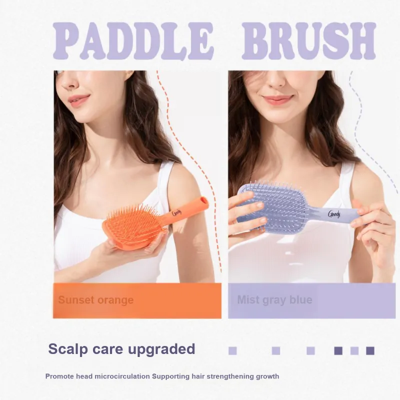 GOODY Square Long Roll Air Cushion Comb Massage Scalp-8