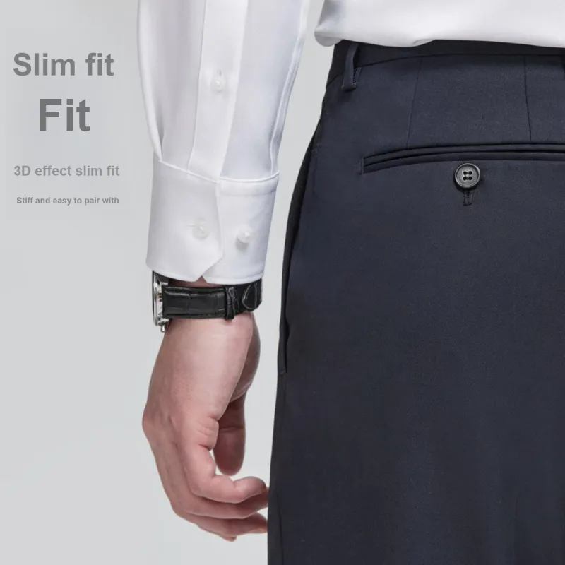 GOLDLION Suit Trouser Slim Fit Men's-11