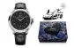 Silver Case Black Dial