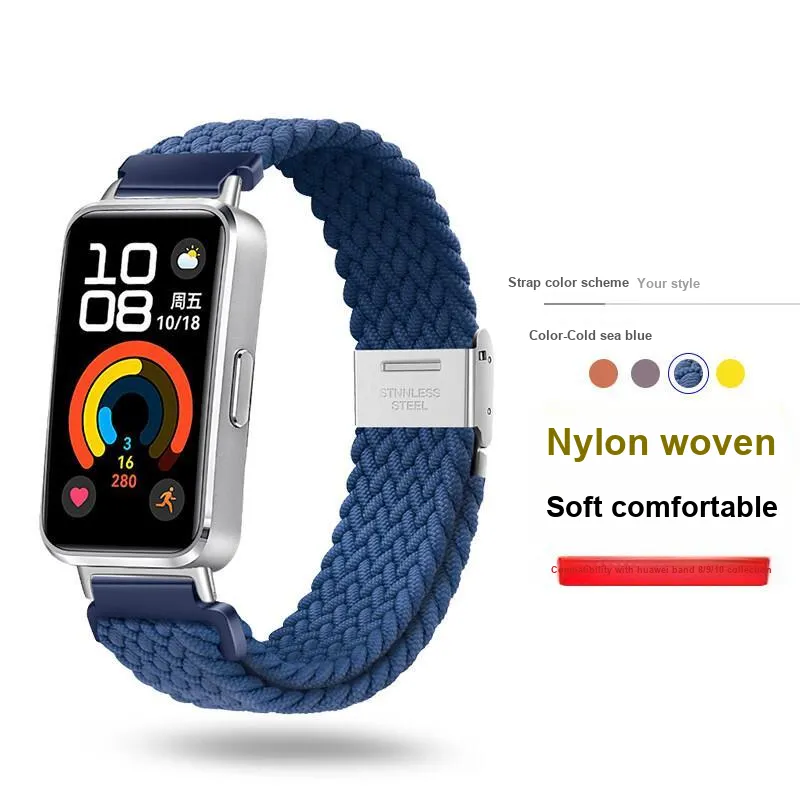 FZRT Huawei Honor Compatibility Watch Band 130 220mm Nylon Material-13