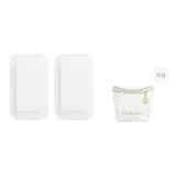 White Magnetic Clasp 1 Pair