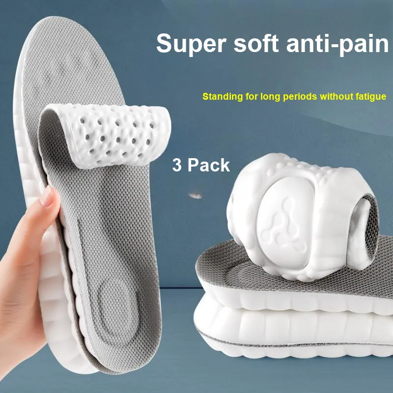 Footprint Tribe Breathable Mesh+PU Insoles Unisex-6