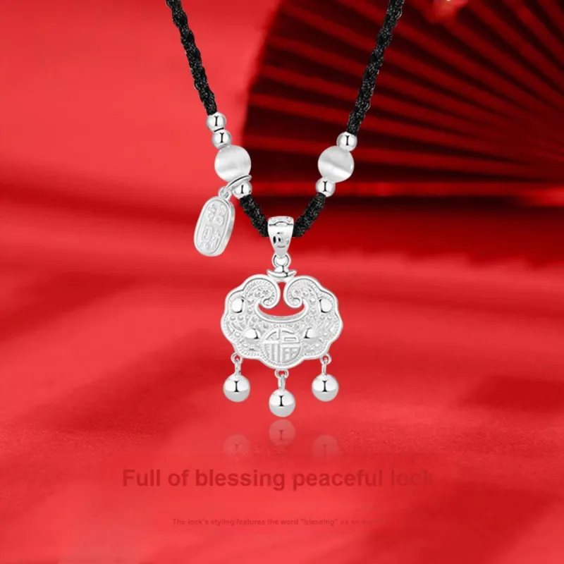 MGS Sterling Silver Necklaces Women's-11