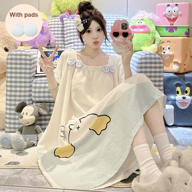 Top Melon Nightgown Women's Image Color-3