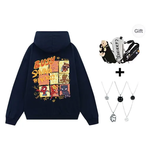 MARVEL Puffer Jackets Unisex