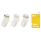 [3 Pack]Green Yellow Stripes+Yellow Blue Stripes+Brown Stripes
