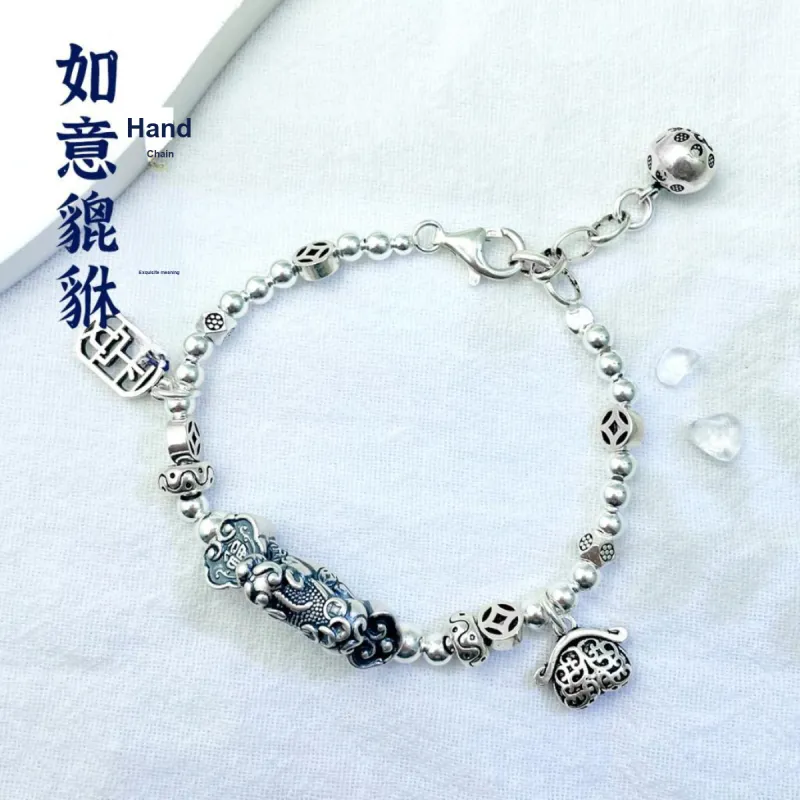 Love 990 Silver Bracelets Women's-1