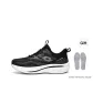Black/White with 2cm Height Increasing Insole Included
