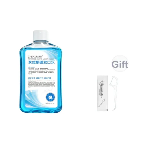 ZHENXIU Поливинилпирролидон Йодная Горло-Устная Водка с Бесплатной Зубной Нитью