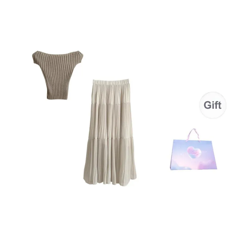 Aghr Two Piece Skirt Sets Women's-6