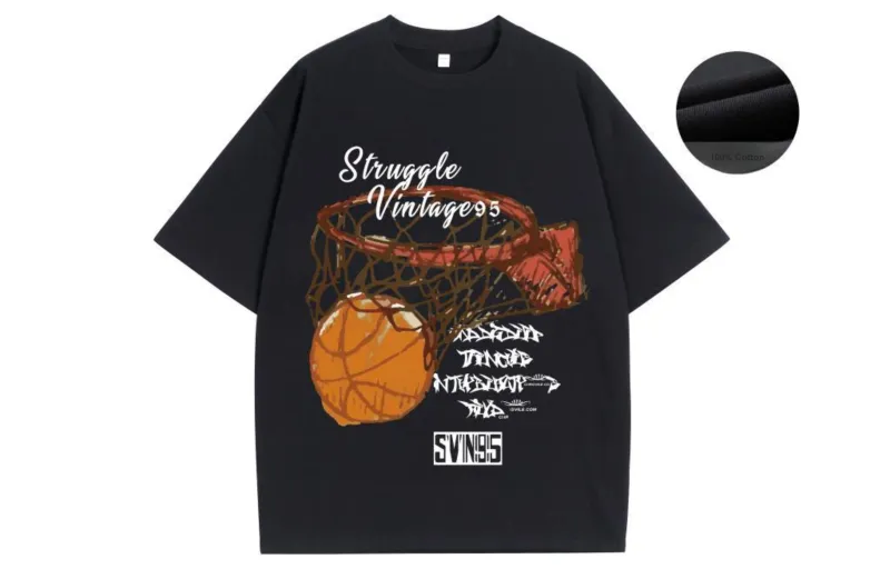 Struggle Vintage95 T Shirt Unisex-24