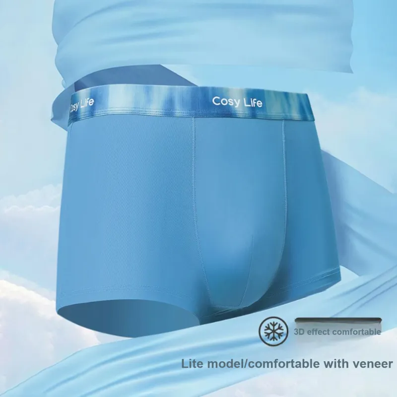 Red Bean Underpants Men's 3 Pack Mixed Color-4