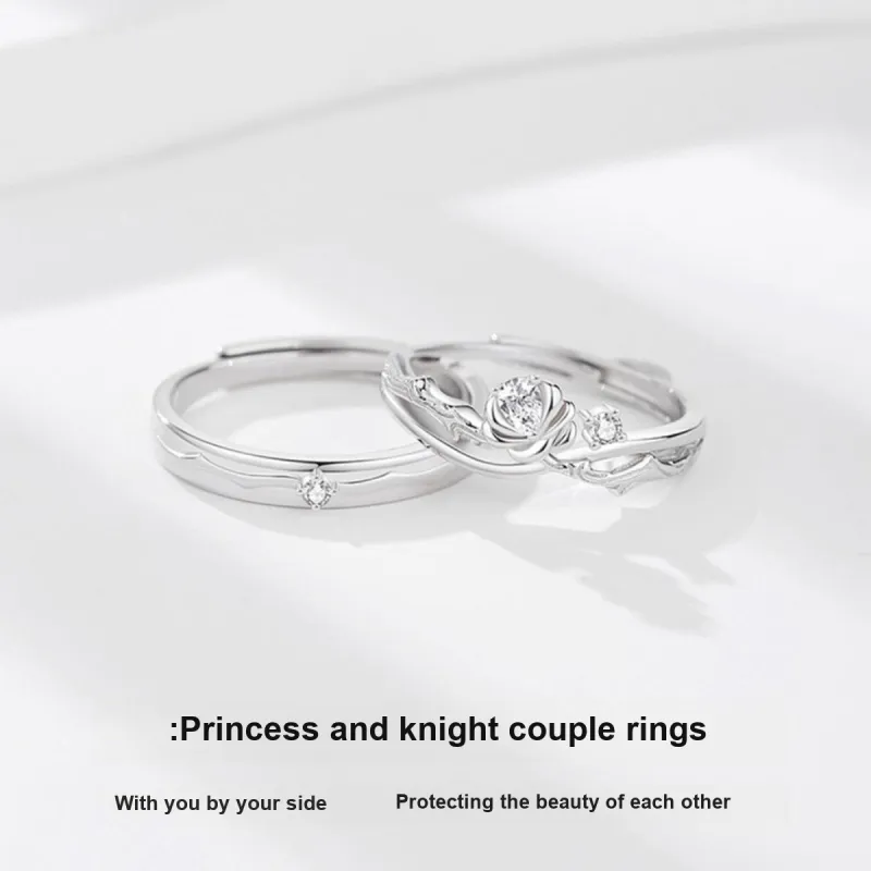 Lao Feng Xiang 925 Sterling Silver Rings Unisex-1
