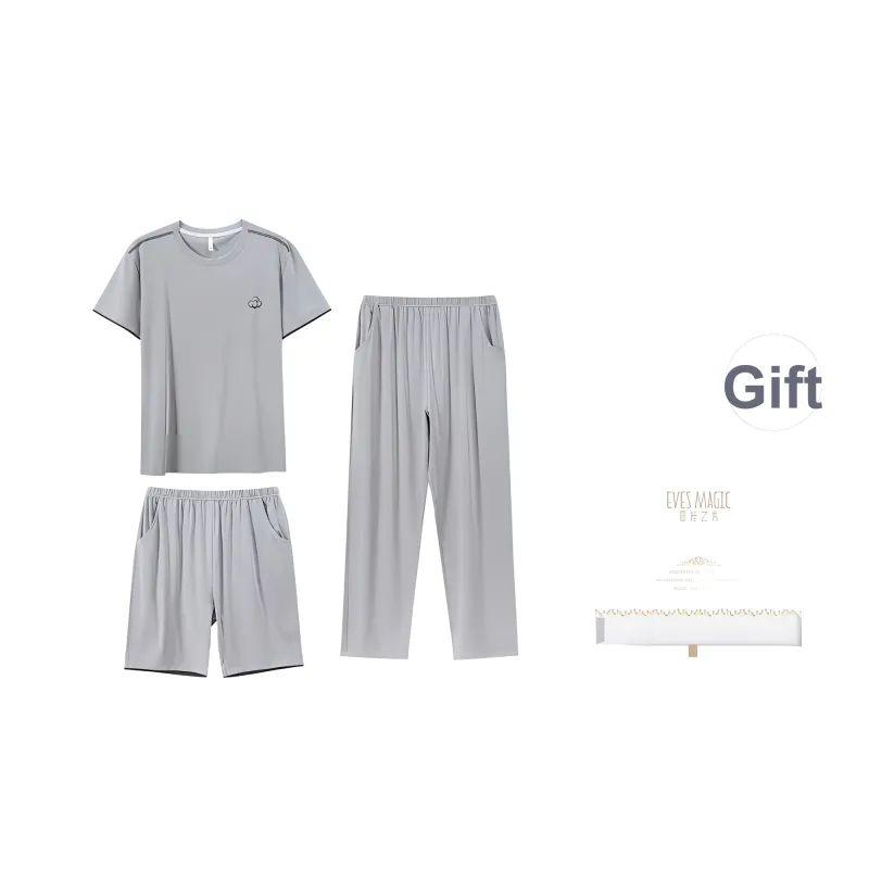 XIA.WA.ZHI.XIU Pajama Set Men's Shopping Bag-12