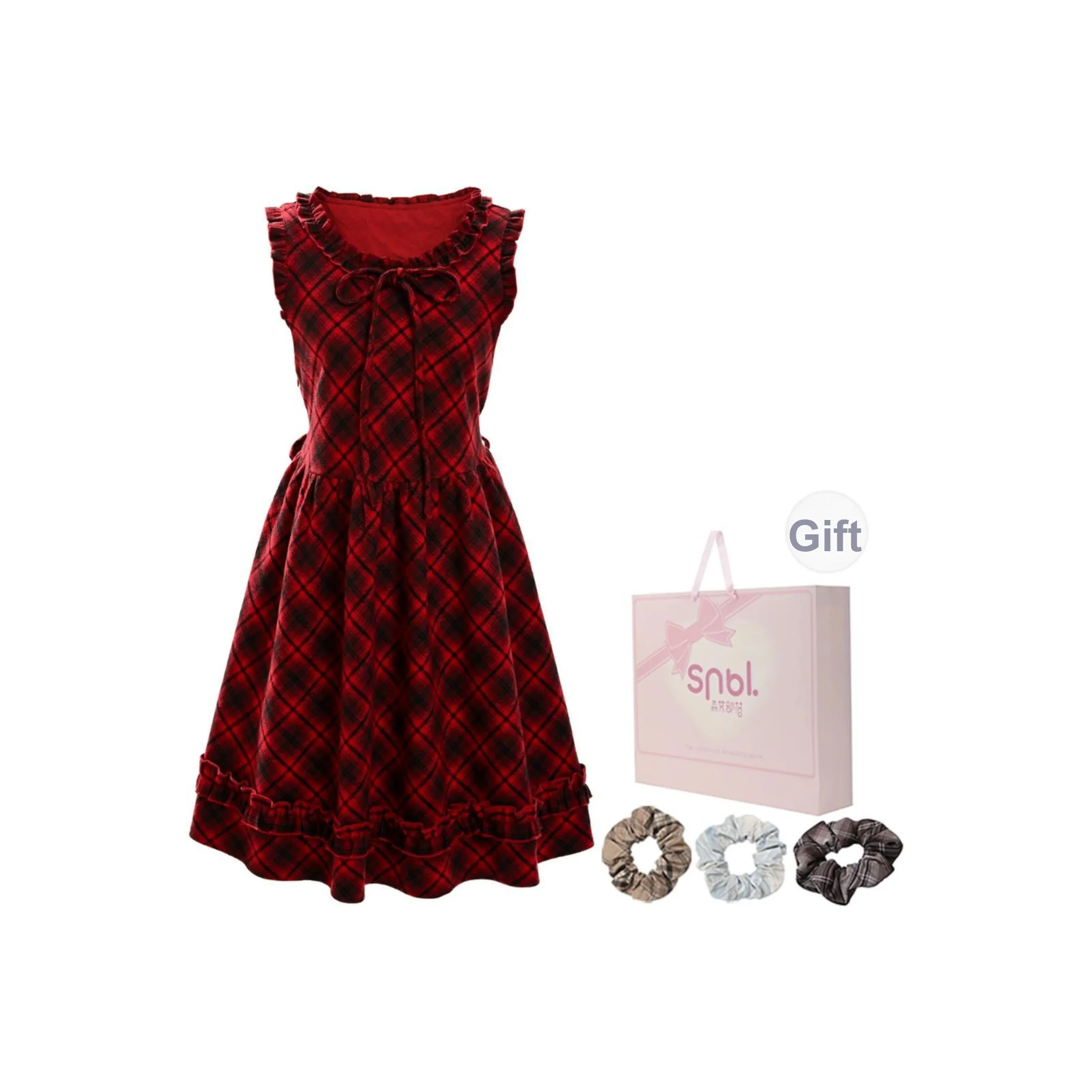 SNBL Red Женские Платья без рукавов