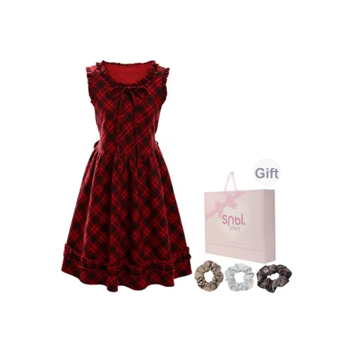 SNBL Red Женские Платья без рукавов