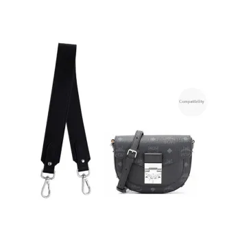 Cow Leather Bag Shoulder Strap Women's Multicolor