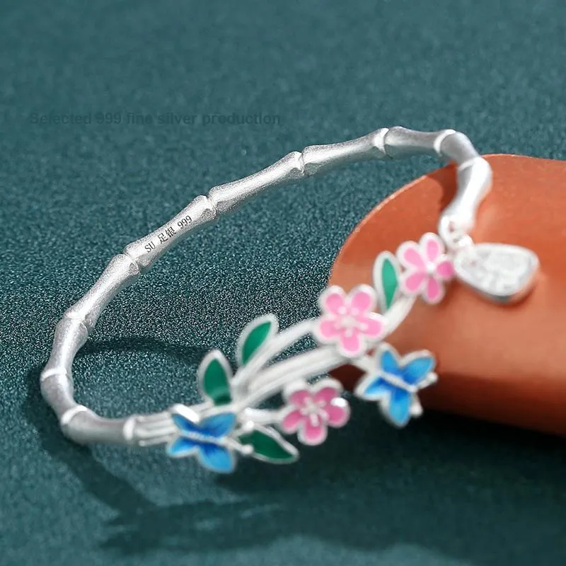 Su Garden Sterling Silver Bangles Women's-4