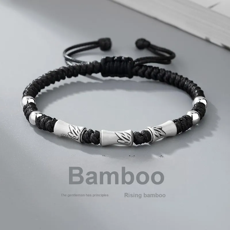 Hurry That Year 999 Fine Silver Bracelets Men's-3