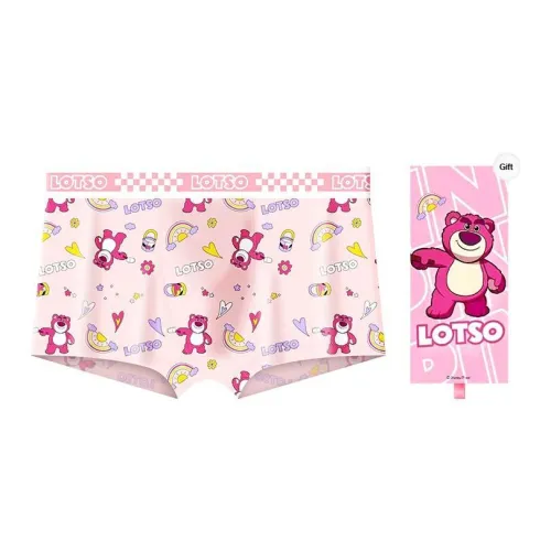 Дисней DSN008 2# Strawberry Bear Лотсо Один Gift Box Set Мужские боксер-шорты