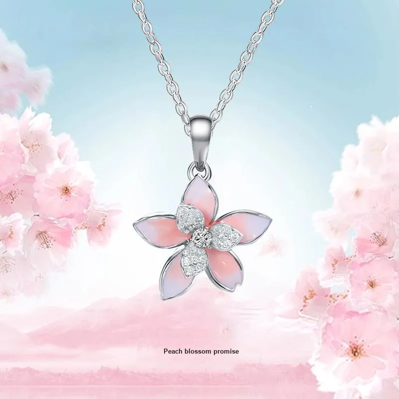 Vegetarian 925 Sterling Silver Necklaces Women's-1