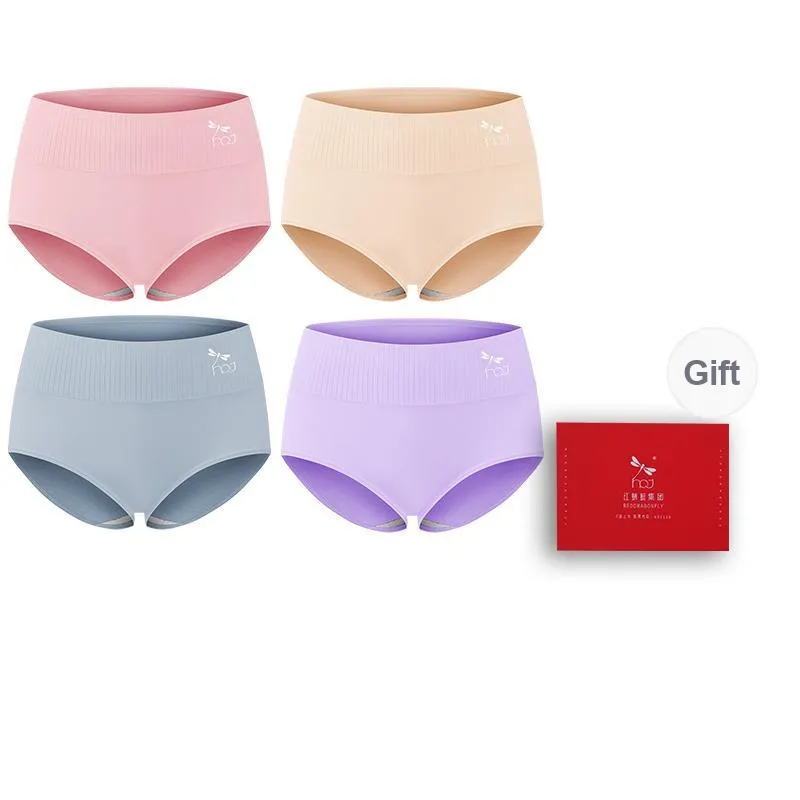 RED DRAGONFLY Cotton Panties Women's Box 4 Pack-10