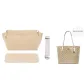 [Three-Piece Set Ecru]Zippers Liner+Bottom Pad+Shoulder Pads