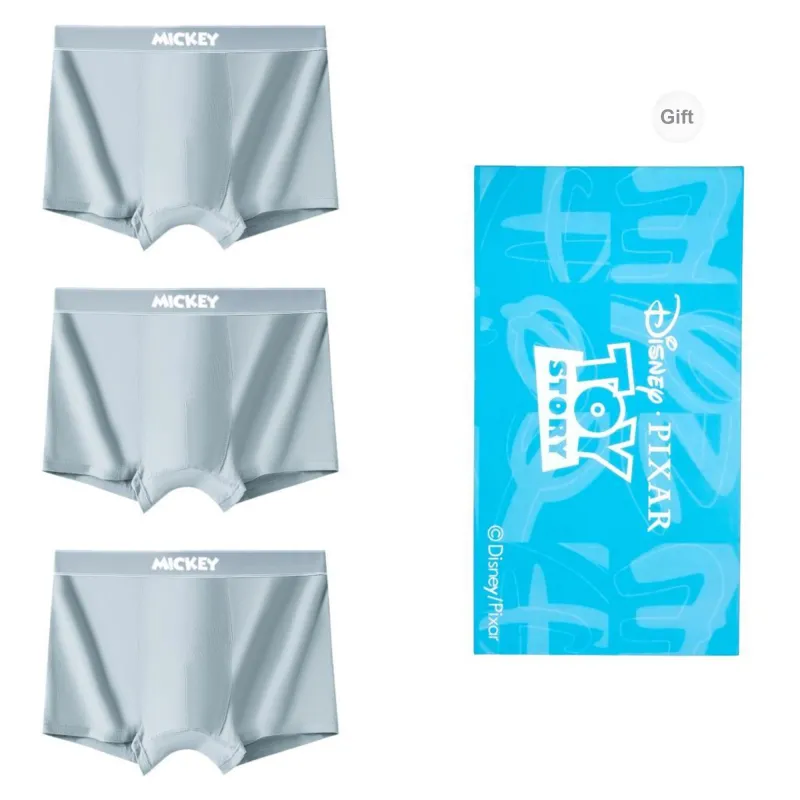 Disney Mickey Series Underpants Men's Shopping Bag 3 Pack-8