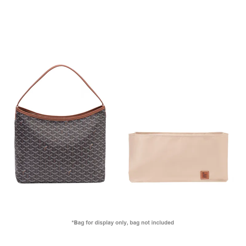 Tide Tribute Silk Goyard Storage Bag With Lightweight Medium Size Lining And Accessory Unisex Coffee/Beige/Umber-1