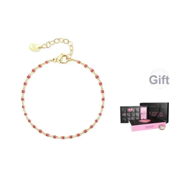 Agatha Metal Bracelets Women's Red