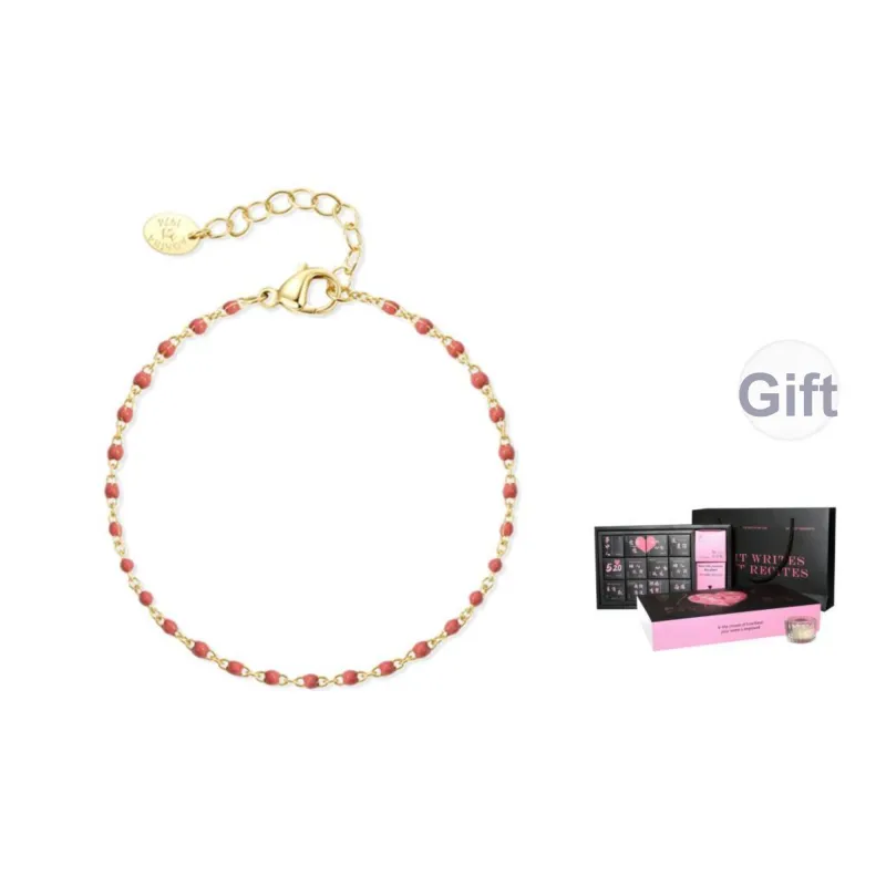 Agatha Metal Bracelets Women's Red-0