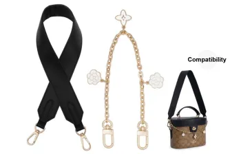 Lan Bao Fan Microfiber Bag Strap Women's Black