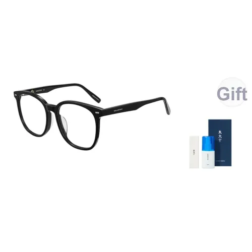 MUJOSH Нерегулярная форма Оправы для очков Унисекс Черный