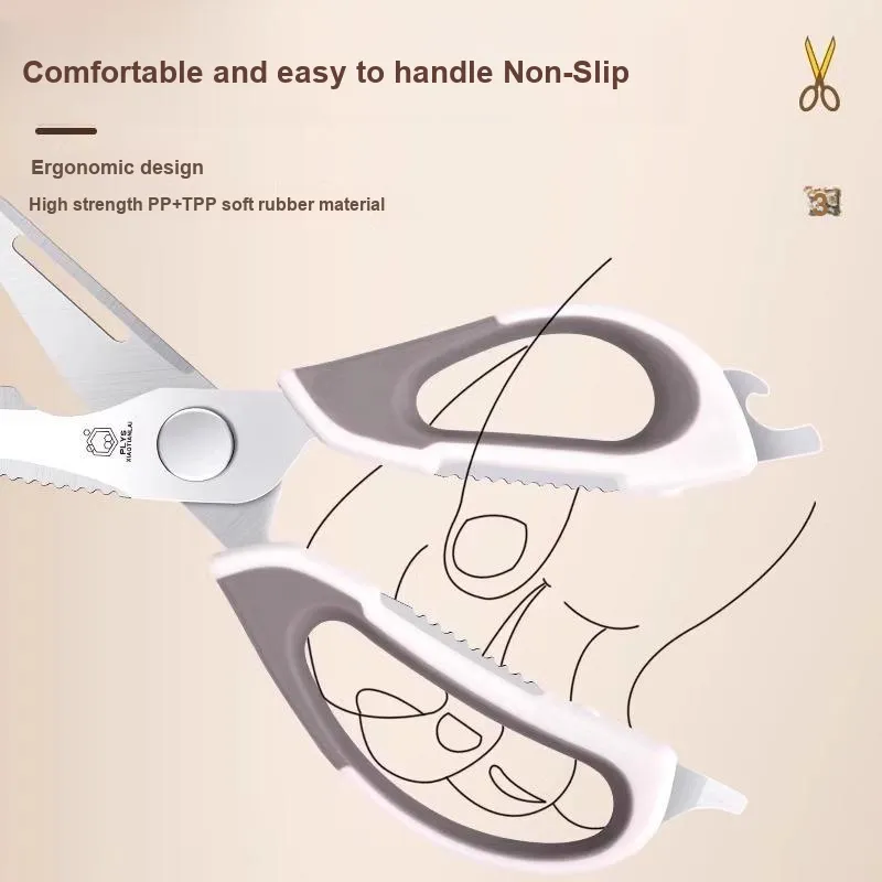 CHUANGMUGONGFANG Household Scissors-4