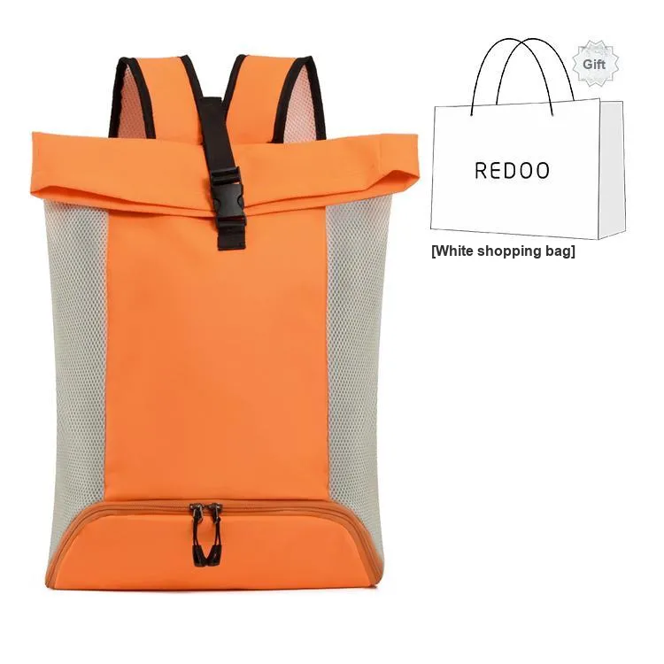 REDOO Oxford Backpack Regular Unisex Orange/Blue/Green/Dark Blue/Black-1
