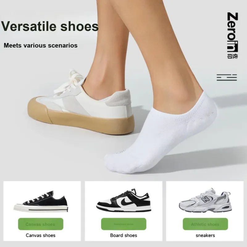 ZEROIN No Show Socks Men's 5 Pack-26