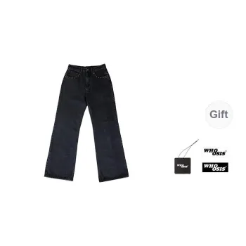 WHOOSIS Jeans Unisex Black