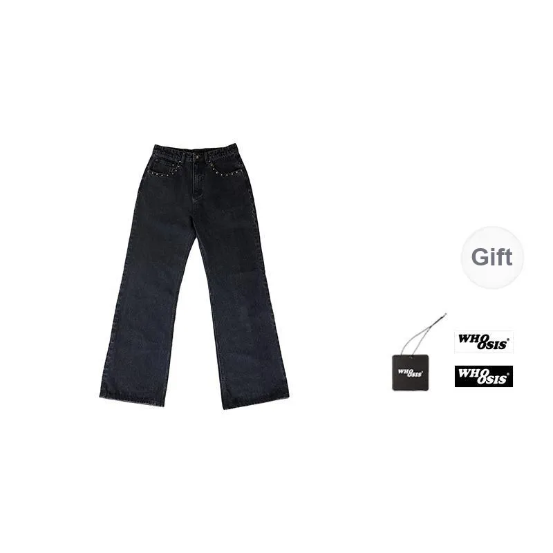 WHOOSIS Jeans Unisex Black-0