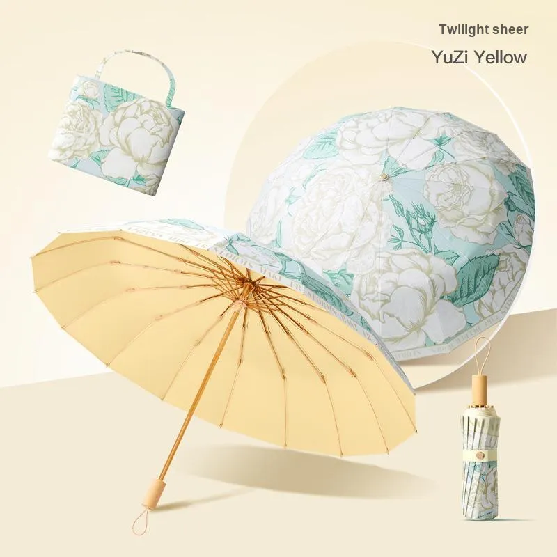 Imono Tall Wind Resistant Sunny And Rainy Dual Use Umbrella-11