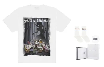 Charlie Luciano T Shirt Unisex White