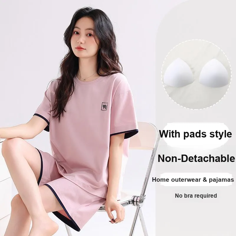 OUSHIBO Pajama Set Women's Image Color-4